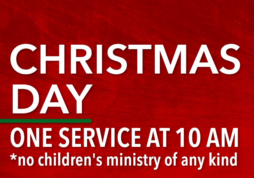 Christmas Day Service at Mid Rivers