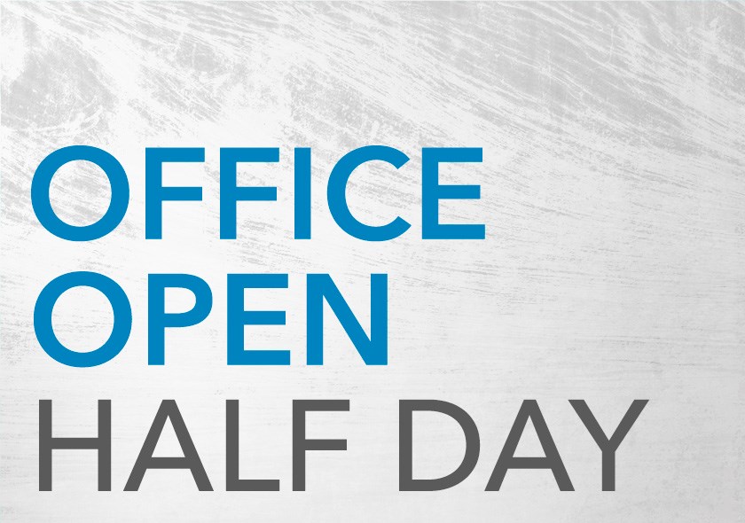 Mid Rivers Office Open 9-12 (Building open normal hours)