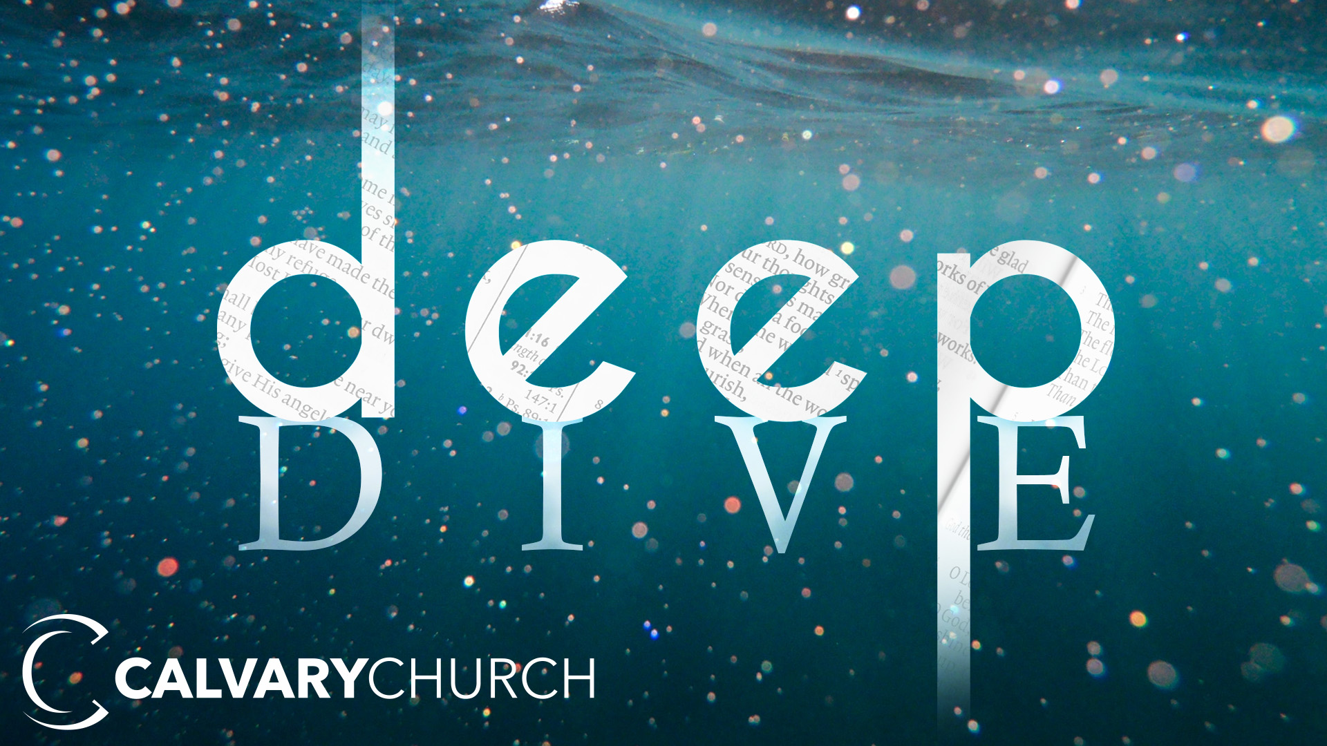 Jesus’s Presence Sustains (Deep Dive)
